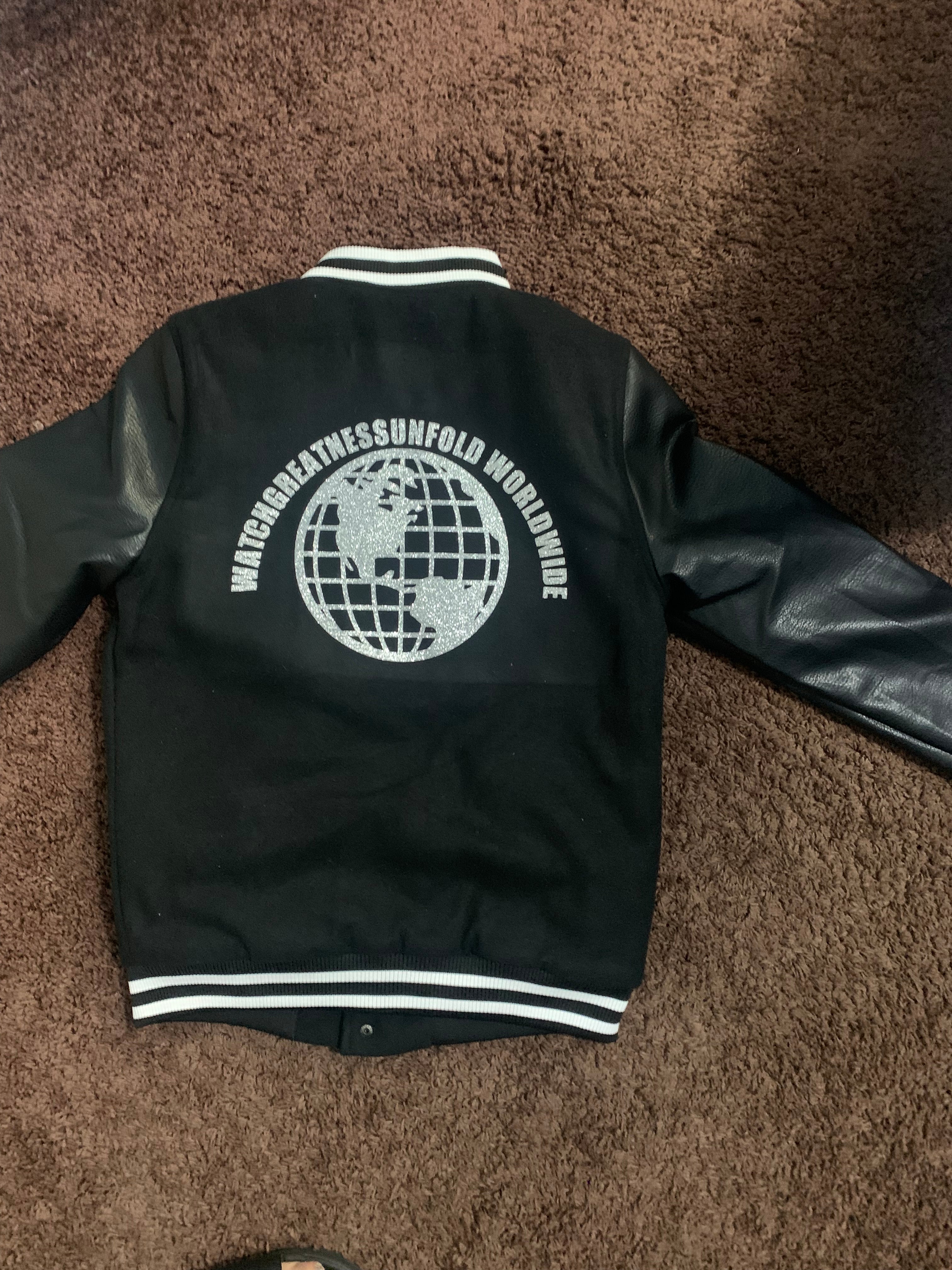 Letterman Jacket (Leather Sleeve)